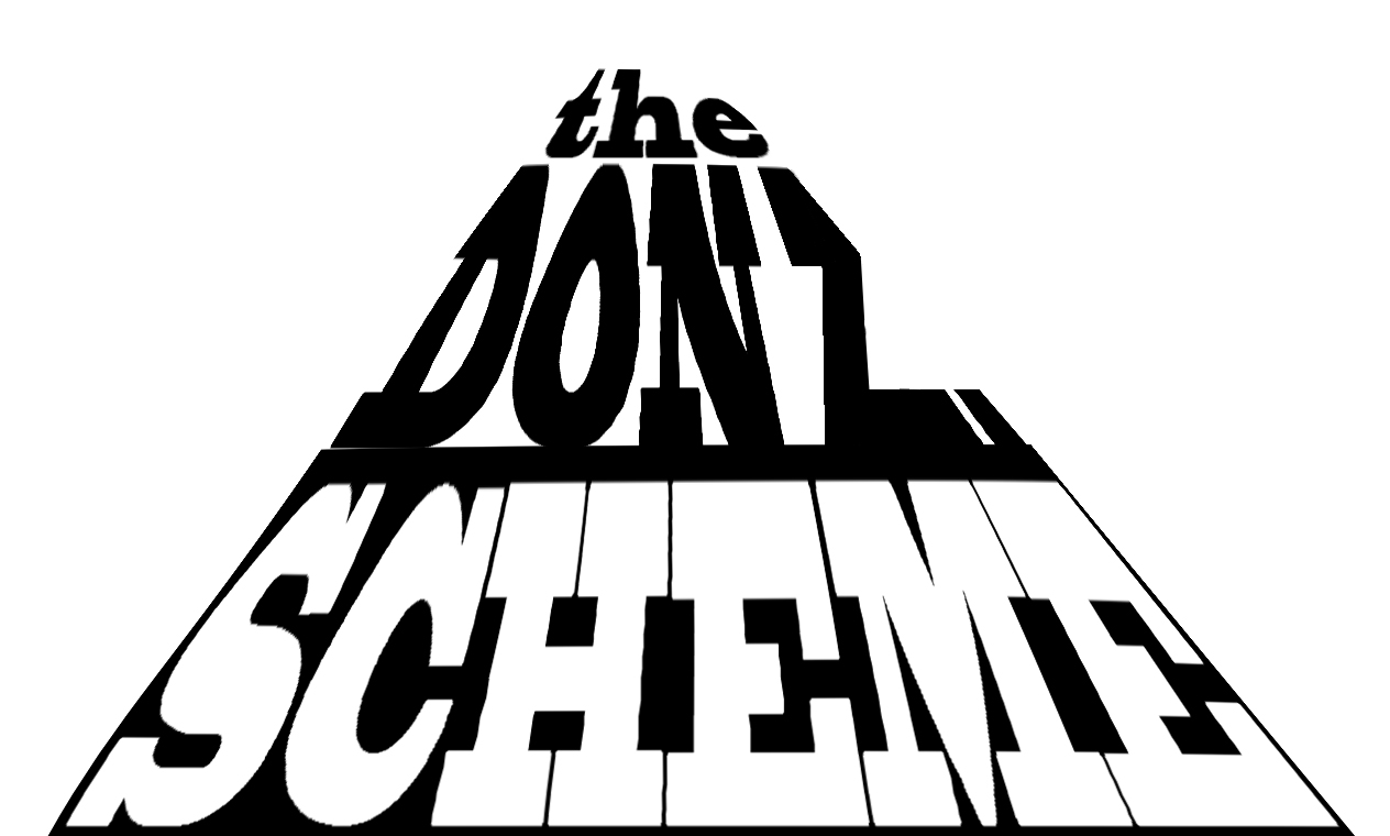 The Don Z. Scheme logo - the words arranged in a triangle